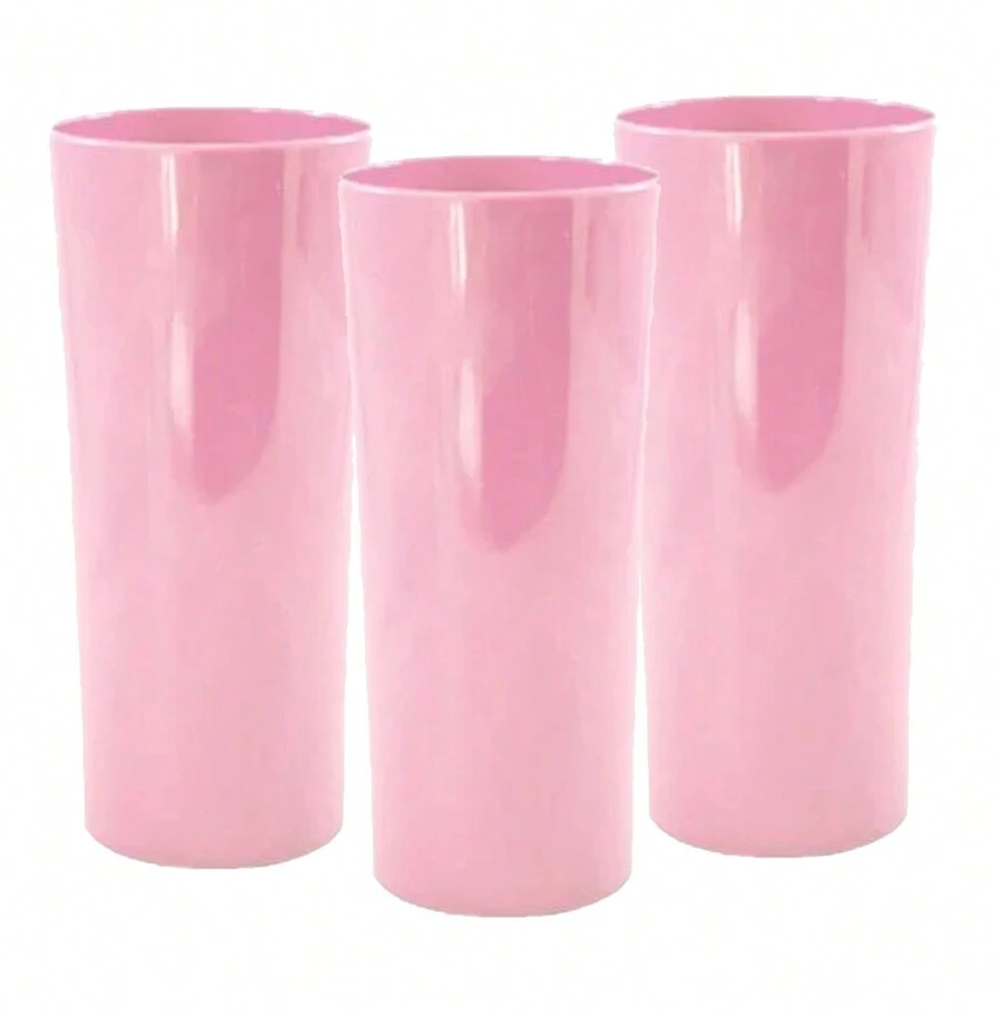 10 Long Drink Cups Souvenirs For Transfer Stickers - 淺粉色 - 查看 1