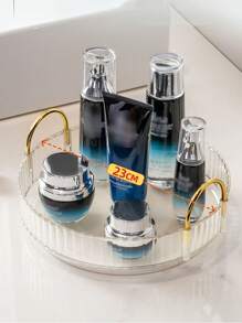 Hộp đựng mỹ phẩm xoay nhiều lớp Bàn trang điểm Son môi Sản phẩm chăm sóc da Giá để đồ phòng tắm và nhà vệ sinh - Nhiều màu - Xem 7