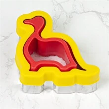 1 件装三明治切刀和封口机，不锈钢和塑料饼干切刀，方形蛋糕刀，非常适合午餐盒装饰、烘焙工具、厨房小工具、烹饪配件 - 彩色 - 查看 15