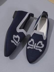 New Arrival Women Fashion Canvas Casual Slip-On Shoes, Comfortable Breathable Soft Sole Loafers, EU Size 20-24