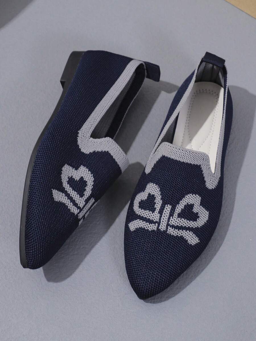 New Arrival Women Fashion Canvas Casual Slip-On Shoes, Comfortable Breathable Soft Sole Loafers, EU Size 20-24