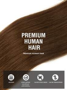 Extensiones de cabello humano con cinta de color negro natural 1b, 100% cabello humano invisible, 20 piezas de extensiones de cabello para mujeres - S4 - Ver 6