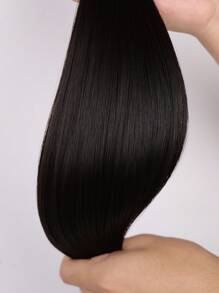 12 件/套 长直发接发 高温 22 英寸 合成假发夹 女士合成接发 #4 - 棕色 - 查看 11