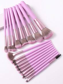 18/30/48件化妆刷套装，适合日常化妆、补妆、旅行、通勤、度假、夏季和冬季假期、回家等场合。化妆刷套装，化妆刷套装，化妆刷套装，全套化妆刷，化妆刷套装，全套化妆工具，刷子套装，化妆刷套装，化妆礼盒套装 - 彩色 - 查看 3