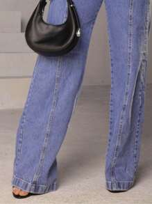Women Jumpsuits - Dark Blue - View 3