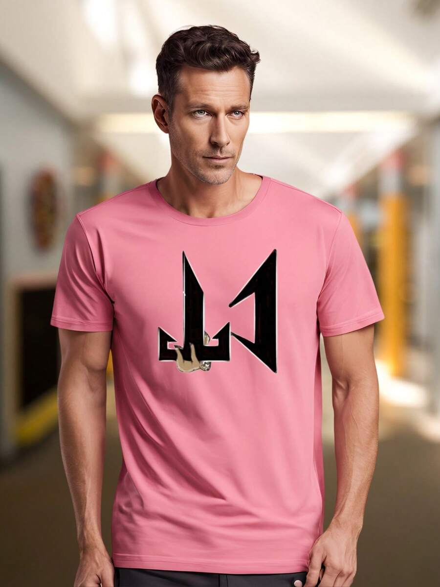 playera ct invertido volteado enfrente grande corrido tumbad neta - Rosa Fucsia - Ver 1