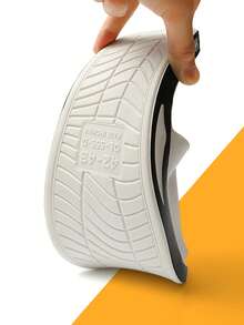 Extra large (48-49) Pantoufles d'intérieur/extérieur pour hommes et femmes d'été, avec impression de lettre, antidérapantes et résistantes aux odeurs - Noir - Voir 5