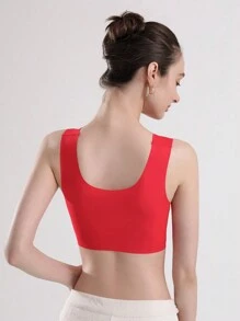 3pcs Summer Lace Small Floral Lce Silk Thin Seamless Gathered Side Breast Vest LargeSize Seamless Beautiful Back Bra One-Piece Tube Top Underwear Thin Large ChestSmall Bra