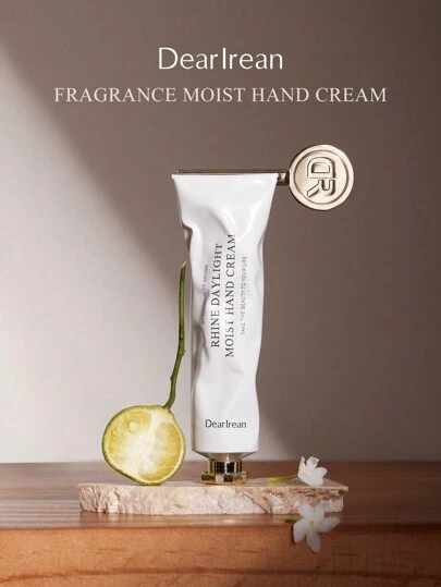  Crema de manos hidratante Citrus Fragrance DearIrean de larga duración, no grasa, anti-sequedad y nutritiva de 35ml