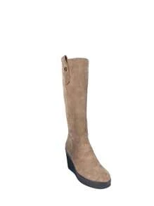TULIPANO Women Mid-Calf Boots - 卡其色 - 查看 3