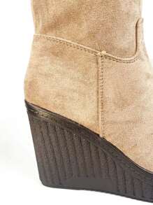 TULIPANO Women Mid-Calf Boots - 卡其色 - 查看 8