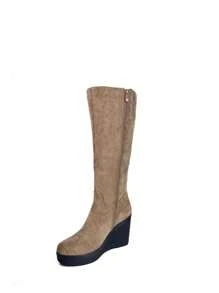 TULIPANO Women Mid-Calf Boots - 卡其色 - 查看 5