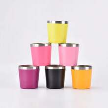 Stainless Steel Thermal Cup 240ml Hot/Cold Ideal For Tea Juices Tereré Mate - 粉色 - 查看 5