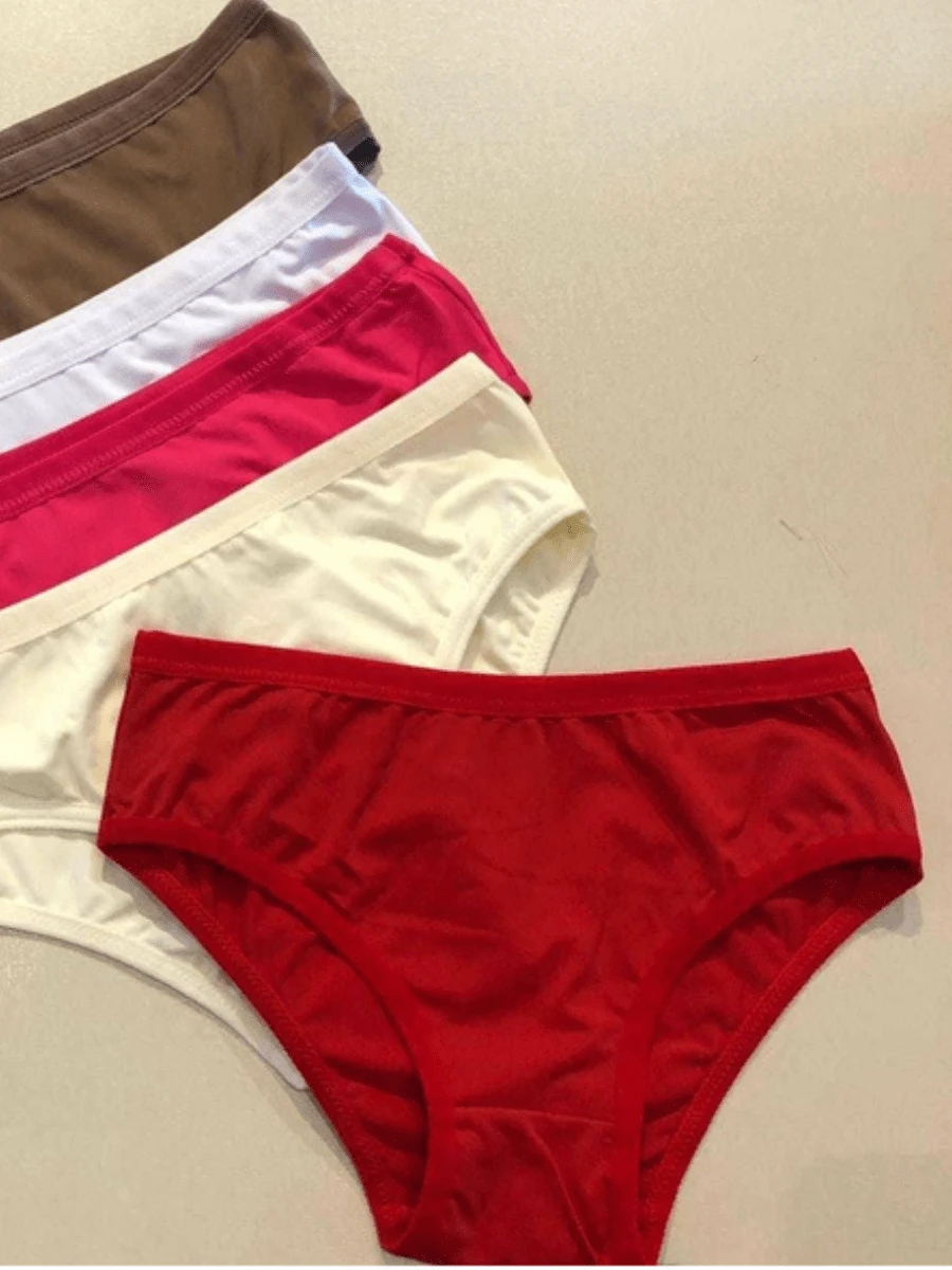 Eatifa Kit 4 Little Girl's Panties In Viscose Mesh Panties - Multicolor - View 1