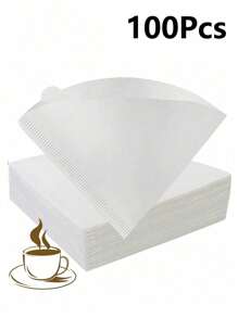 40/50/100/200 片咖啡滤纸、咖啡滤纸、锥形滤纸、易于使用升级设计尺寸 V02、适用于手冲和滴滤咖啡机的咖啡茶滤纸、V 形手冲咖啡滤纸、滤杯使用滤纸、手冲咖啡滤纸、兼容滴滤咖啡机 Back To School