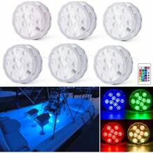1 đèn LED nội thất thuyền Marine Courtesy Light Strip sàn tàu đuôi buồng lái dẫn đường đèn chống thấm nước cho câu cá phao thuyền kayak du thuyền thuyền buồm - Nhiều màu - Xem 13