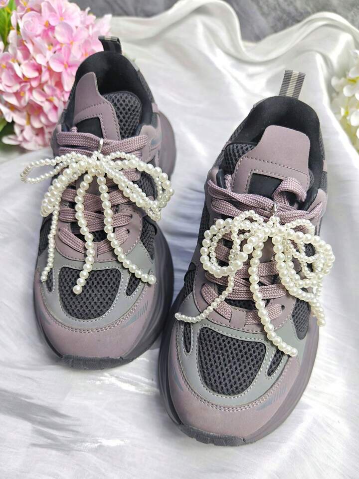 【Monday Edition】Petite Pearl Tassel Shoelace Charms(set) Designer fashion, Seoul-fully created | W Concept