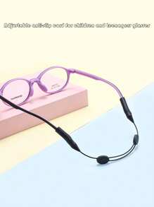 Adjustable Anti-Slip Glasses Cord String, Stretchy Glasses Lanyard For Kids & Teens - Multicolor - View 3