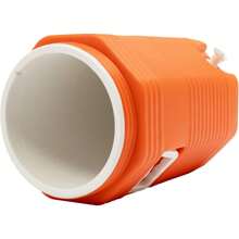 CNCEST 4 Gal Deep Freeze Cooler, Insulated Drink Cooler- 48H Cold Insulation, 12H Warm Insulation, Portable Sports Cooler Water Beverage Dispenser For Beach, Picnic, Camping, Tailgating, Groceries, Boating - trái cam - Xem 6