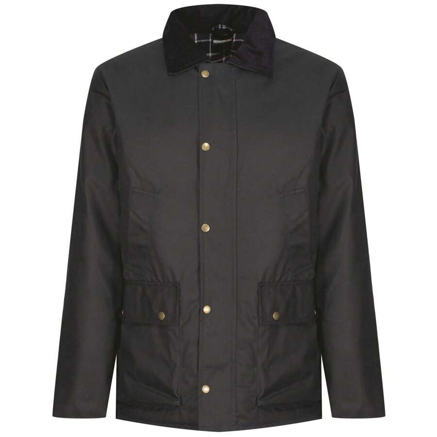 Regatta Mens Pensford Waxed Jacket (Navy) - Blue - View 1