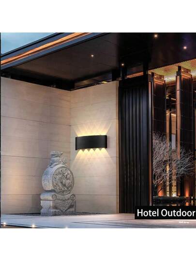 CANMEIJIA Waterproof LED Wand Verlichting Fixture, High Lumen Output 3000/4000/6500K, Aluminum/Plastic Outdoor Lighting, IP65 Rated, 85V 265V, Patio, Stairwell, Street, Indoor Areas, Kitchen, Bedroom, Hallway view 4