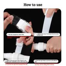 APORNI Ruban adhésif en silicone, ruban isolant imperméable et résistant à la chaleur pour tuyau, fil, électricité, automobile et usage domestique