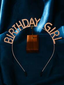 1 pieza Corona de cumpleaños de moda y única para niñas, tocado para fiesta de cumpleaños - Multicolor - Ver 10