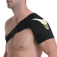 1pc Adjustable Compression Sports Shoulder Support, Fitness Weight Lifting Brace - Multicolor - View 11