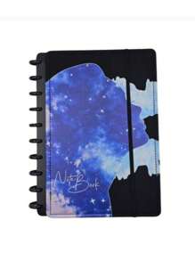 Caderno Inteligente Da Capa Courino Poeira Das Estrelas