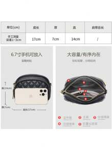 Crossbody Shoulder Bags Mini Women's Bag YB1002 - 黑色 - 查看 6
