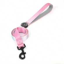1Pc Gradient Pink Dog Leash Long 1.5M Comfortable Lovely Pet Leash With Soft Padded Handle For Small Medium And Large Dogs - Purple - View 1