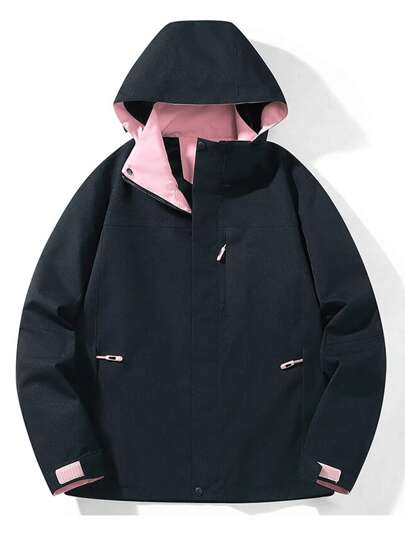 Chaqueta impermeable y cortavientos de softshell para mujer, nueva colección otoño/invierno, ideal para senderismo