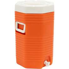 CNCEST 4 Gal Deep Freeze Cooler, Insulated Drink Cooler- 48H Cold Insulation, 12H Warm Insulation, Portable Sports Cooler Water Beverage Dispenser For Beach, Picnic, Camping, Tailgating, Groceries, Boating - trái cam - Xem 4