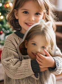 1pc Custom Photo Pillow For Kids, Custom Face Pillow, Custom Gift, Personalized 3D Pillow, Personalized Gift, Head Cushion, Body-Shape Pillow, Pet Picture Can Be Used, Gift For 3 Years Old And Above, Funny Gift, Cute Gift, Lovely Gift, Bedroom Decor Baby Shower Family Decorations Gifts Winter Eve Gifts Back To School Winter Gift Ideas Boy Girl Valentine's Day, Multi-Functional, Ornamental, Custom, Personalized, Unique, Customized, Baby Gifts, Ideal Gifts For Him, Ideal Gifts For Her, Son, Daughter - Only the Head - View 4