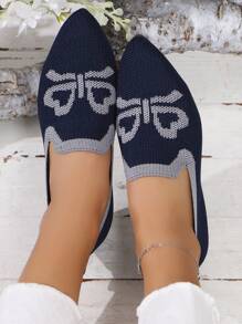 New Arrival Women Fashion Canvas Casual Slip-On Shoes, Comfortable Breathable Soft Sole Loafers, EU Size 20-24