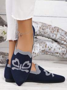 New Arrival Women Fashion Canvas Casual Slip-On Shoes, Comfortable Breathable Soft Sole Loafers, EU Size 20-24