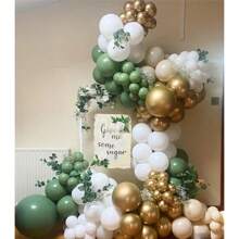 146-Piece Balloon Garland Kit With Latex Balloons In 18", 12", 10", And 5" For Party, Wedding, Birthday, And Graduation Decorations. - Trending, Best Seller, New Arrival, Party Supplies, Elegant Decor, Party Decoration, Wedding & Birthday - 彩色 - 查看 4
