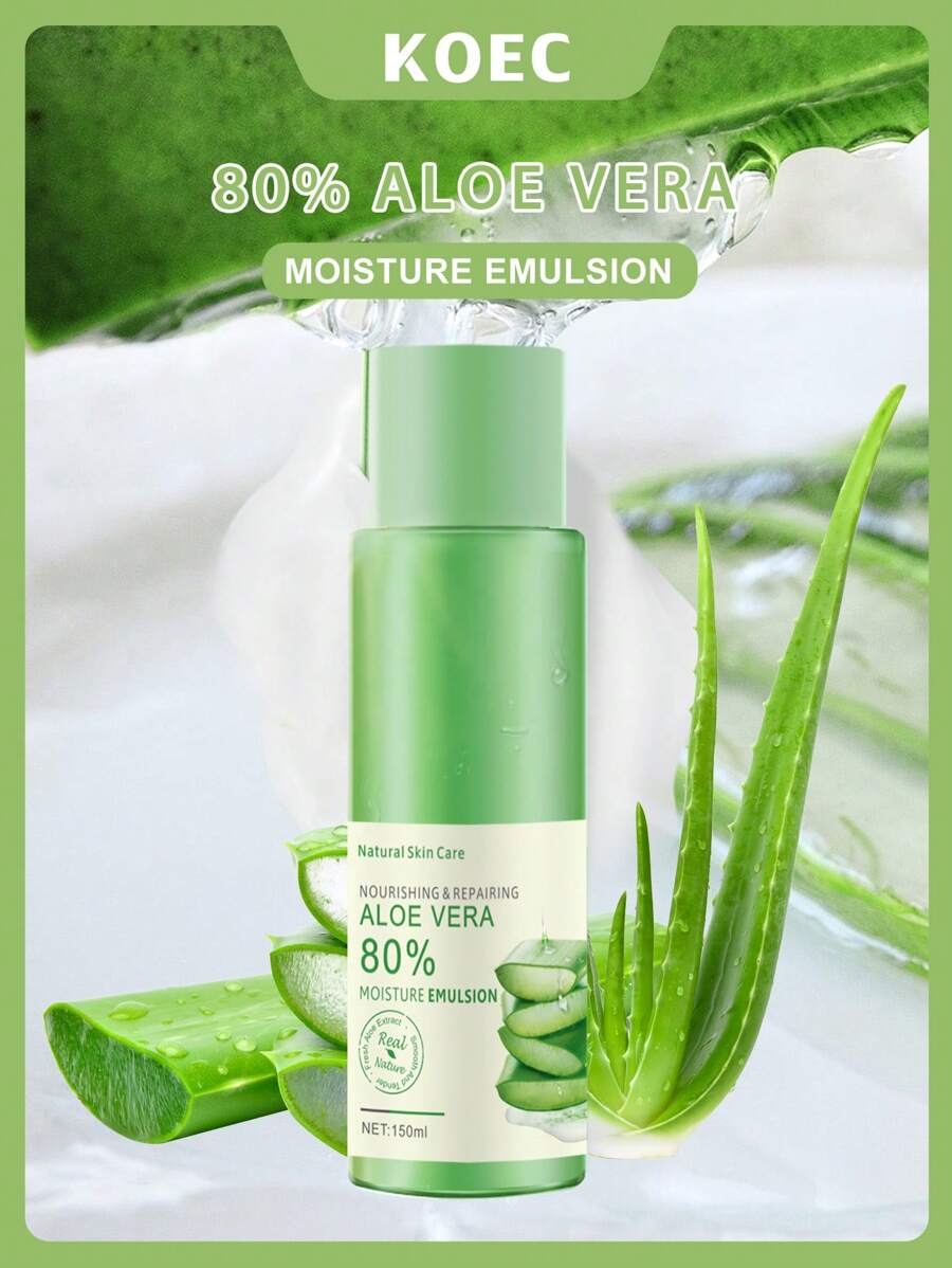 KOEC KOEC Moisture Aloe Vera Facial Emulsion 150ml, Hydrating Lotion ...