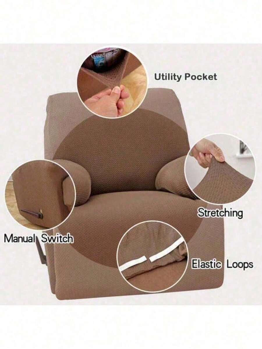 Stretch Recliner Slipcover, Couch Cover, Sofa Cover, Furniture Chair