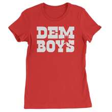 Dem Boys Dallas Football Womens T-Shirt - Navy Blue - View 8