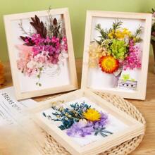 Decoration Eternal Flower Box, DIY Craft Floral Material, Photo Frame, Fan, Floret, Epoxy Resin Floral Supplies, Universal Floral Crafting Items Gifts Birthday Graduation