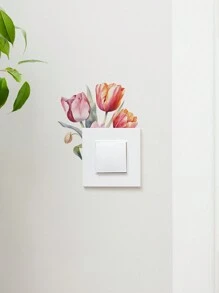 1 miếng dán công tắc hình chim xanh, miếng dán tường trang trí hình hoa bướm và xương rồng cho công tắc lối vào phòng khách, chống thấm nước, hình dán, decal dán tường, decal vinyl trang trí nhà cửa, vật dụng trang trí mùa xuân làm mới ngôi nhà của bạn, hình dán trang trí lễ hội quà tặng sinh nhật tốt nghiệp - Nhiều màu - Xem 8