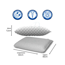 Brasoft Luxury Magnetic Pillow With Premium Orthopedic - trắng - Xem 1