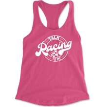 Talk Racing To Me Racerback Tank Top For Women - Cotton candy - View 5