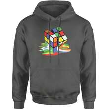 Embroidered  Pot Leaf Patch (Pocket Print) Adult Crewneck Sweatshirt - White - View 3