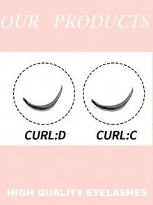 600 chiếc mỗi hộp, D Curl, Độ dày 0,07mm, 5D/6D/7D/10D/12D, Lông mi giả dạng quạt thân hẹp sắc nét làm sẵn, Lông mi chùm, Tự nhiên & mềm mại, Lông mi giả ghép thủ công - D - Xem 4