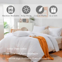 Seersucker Sage Green Comforter Full Size Comforter Sets, Sage Green Comforter Set Full, Sage Comforter Set Full Sage Comforter Full Size Bed Comforter Sets,Sage Green Full Size Comforter Set - trắng - Xem 3
