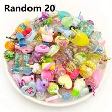 5/10/20/30/50/60/80/100pcs Multicolor Glossy Glass Beads - Transparent Jewelry Making Kit - Create Unique Necklaces, Bracelets And Earrings, Suitable For DIY Enthusiasts