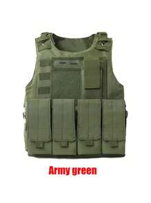 1 Stück Taktische Outdoor Sportschutzweste, Mehrzweck Kampfweste aus strapazierfähigem Material