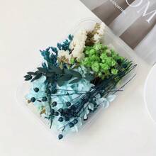 Decoration Eternal Flower Box, DIY Craft Floral Material, Photo Frame, Fan, Floret, Epoxy Resin Floral Supplies, Universal Floral Crafting Items Gifts Birthday Graduation